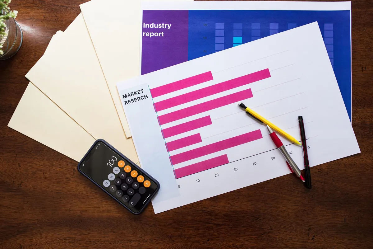A detailed comparative market analysis report showing property values and trends relevant for home selling.